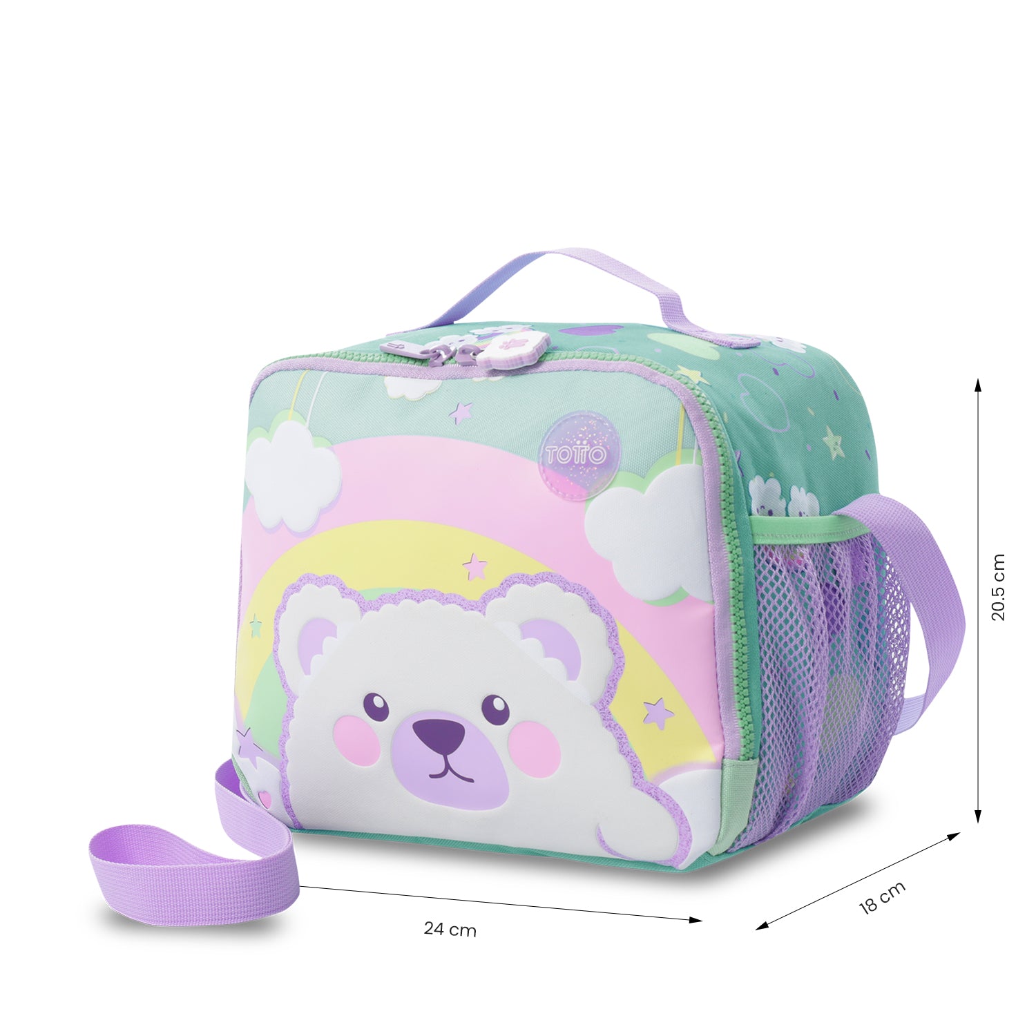 Lonchera Térmica para Niña Little Magic Grande Azul