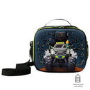 Lonchera Térmica para Niño Monster Race Grande Negra
