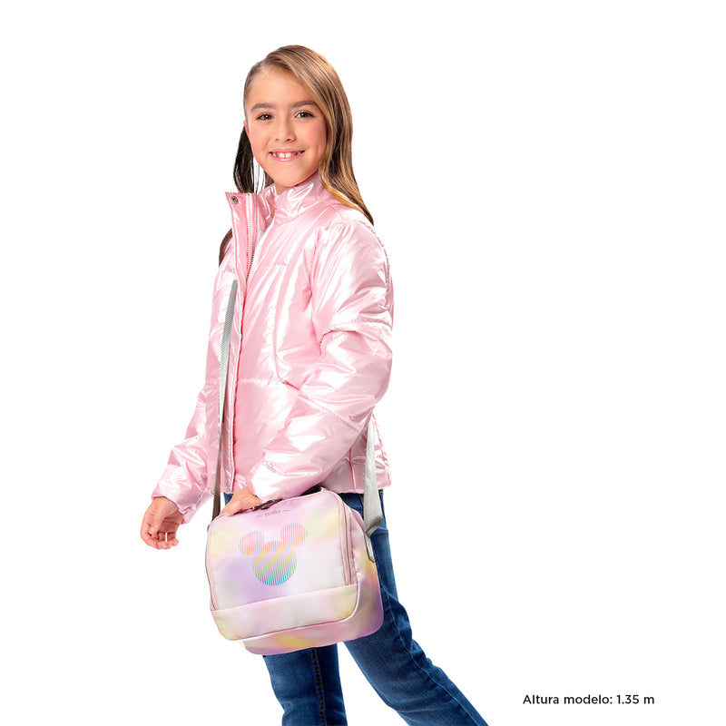 Lonchera Térmica para Mujer Minnie Sense Scapes Grande Rosada