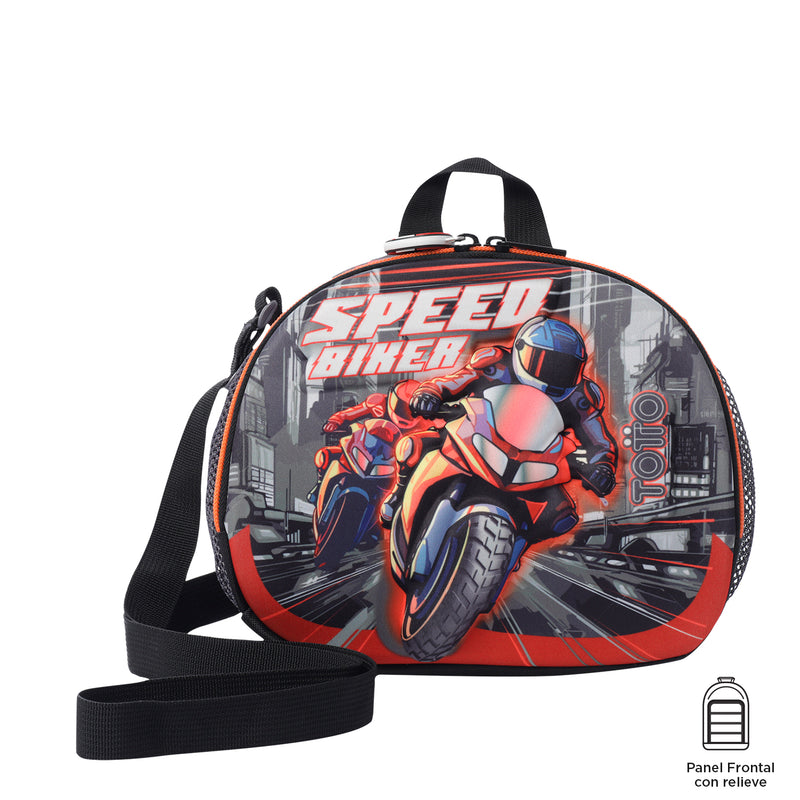 Lonchera con Aislamiento Térmico Speed Biker Rojo