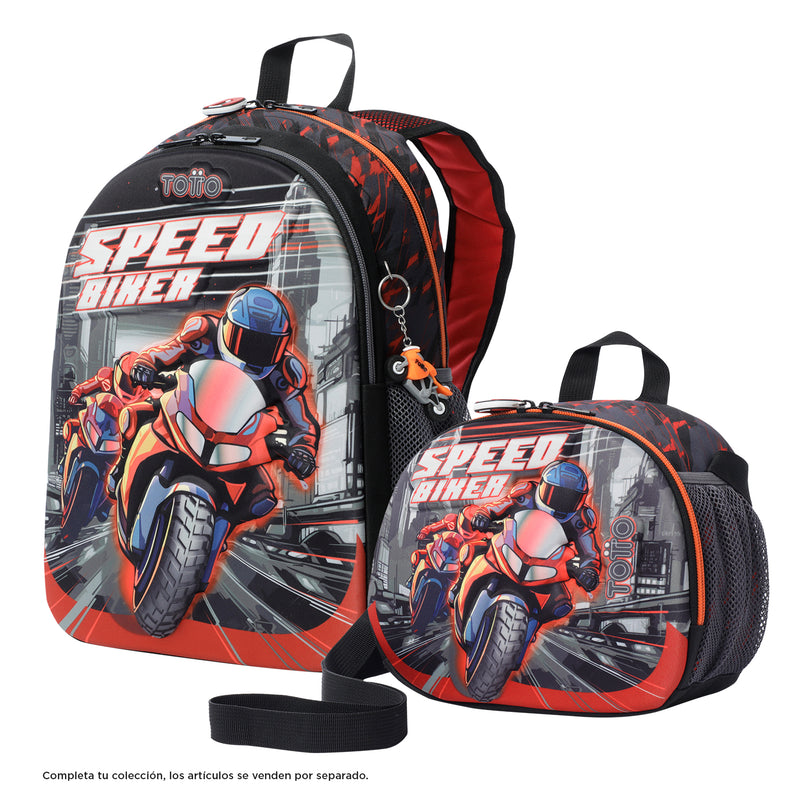 Lonchera con Aislamiento Térmico Speed Biker Rojo