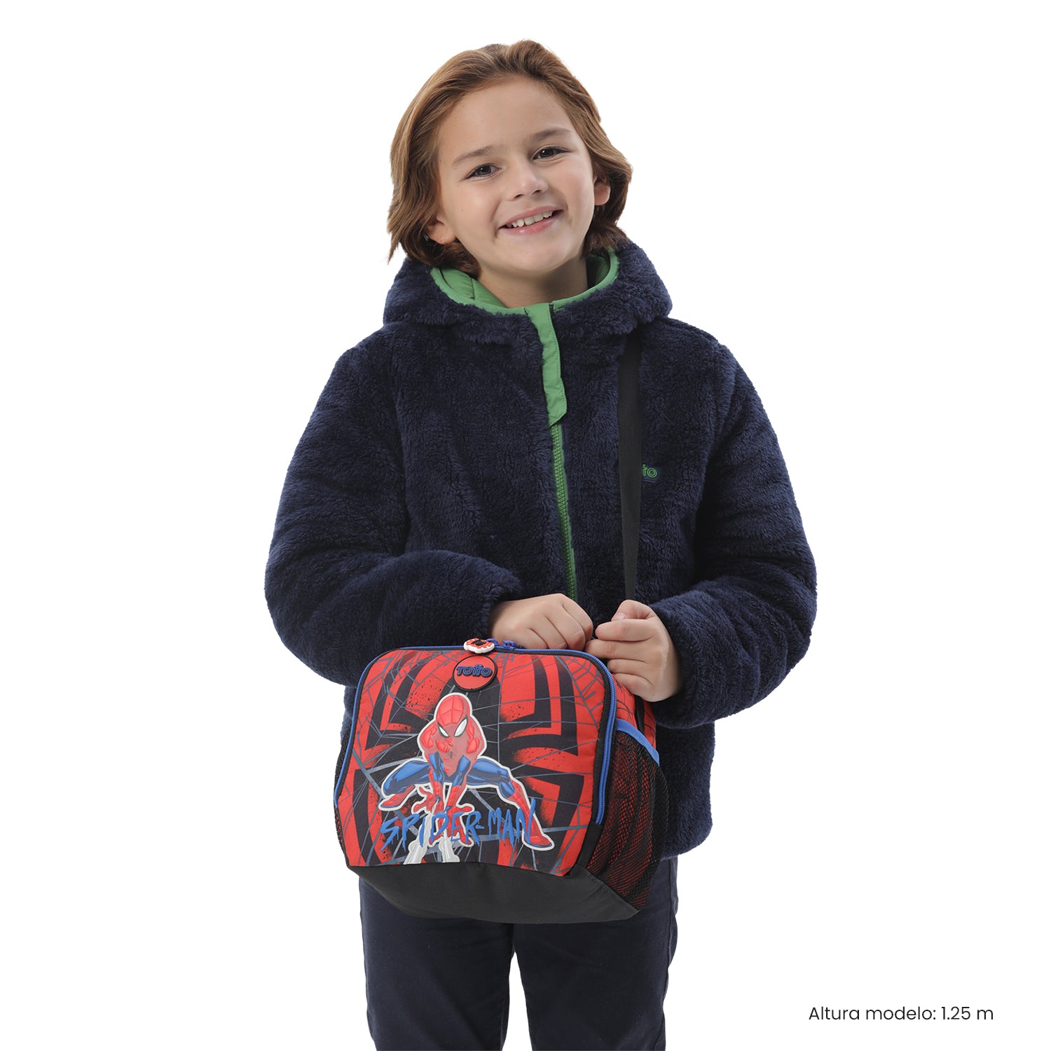 Lonchera Térmica para Niño Spiderman Urban Grande Roja