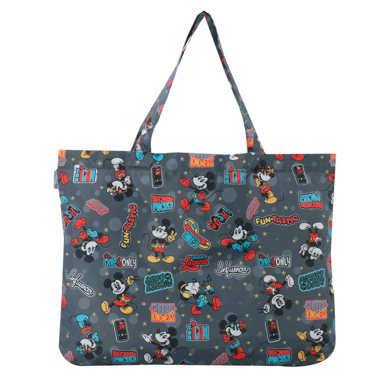 Shopping bag plegable Mickey Fun Tastic Gris