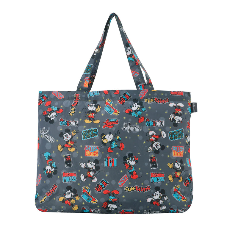 Shopping bag plegable Mickey Fun Tastic Gris