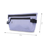 Canguro Invisible de Viaje Security con RFID Blocker Morado
