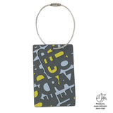 Identificador de maletas de viaje Travel Tag Morado