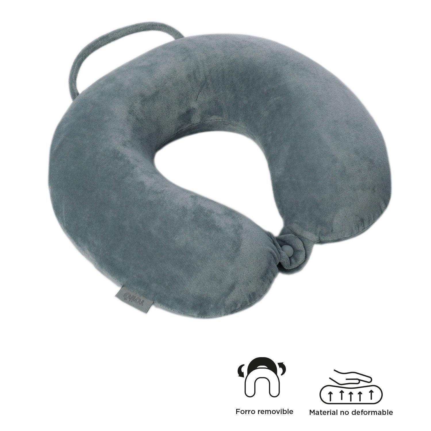 Almohada de viaje Memory Foam Jet Pillow Azul – Totto Panamá