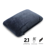 Almohada de Viaje  2 En 1 Cloud Azul