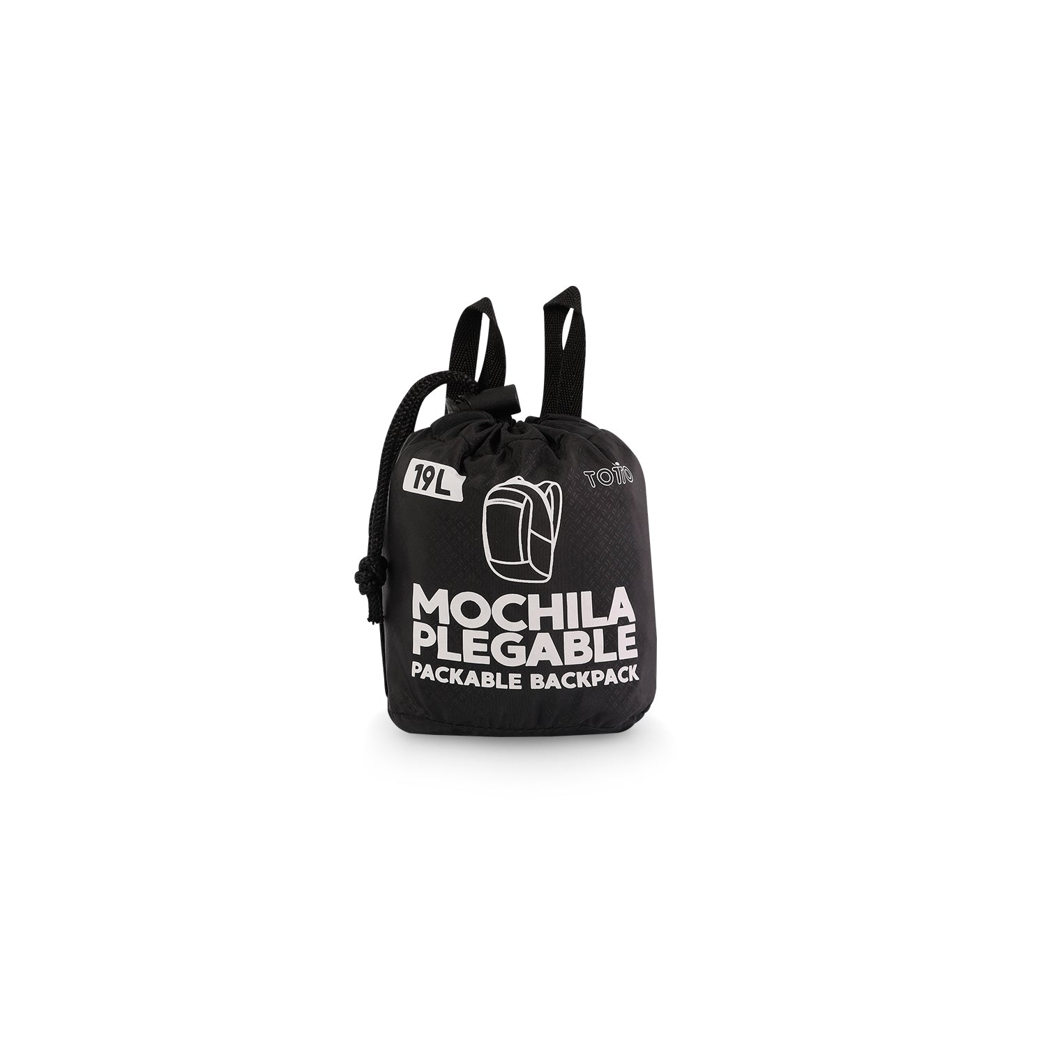MORRAL PLEGABLE TROKER - Color: Negro