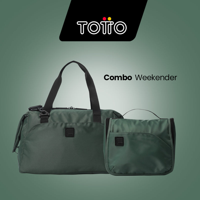 Combo Weekender: bolso de viaje + neceser organizador