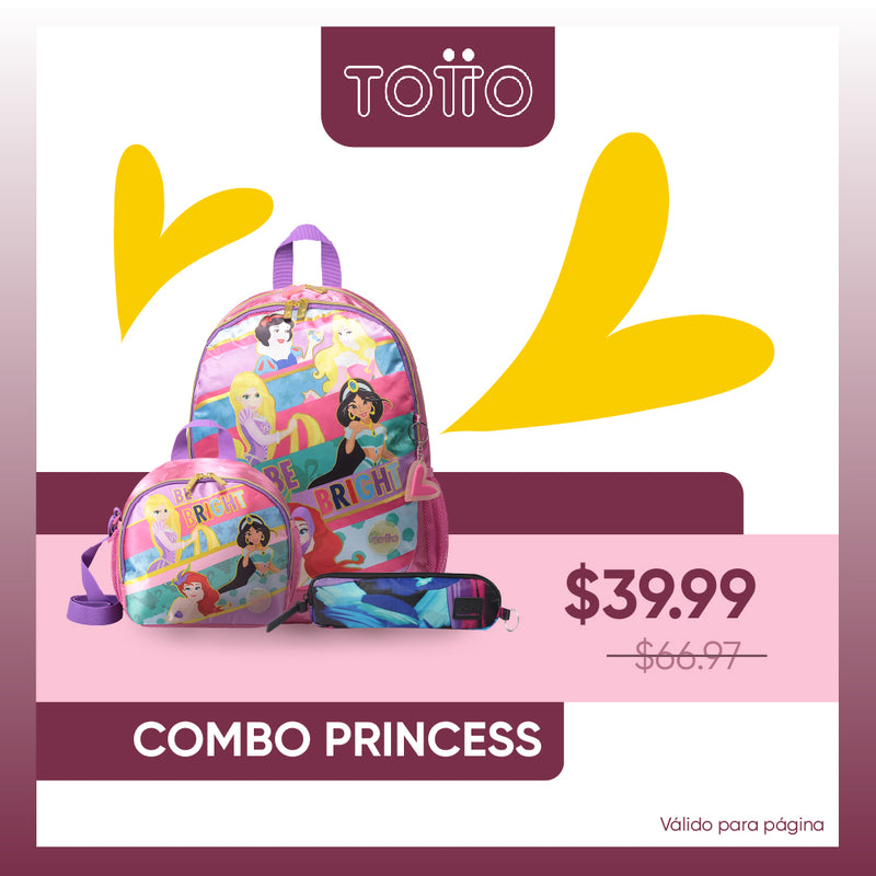 COMBO ESCOLAR PRINCESS