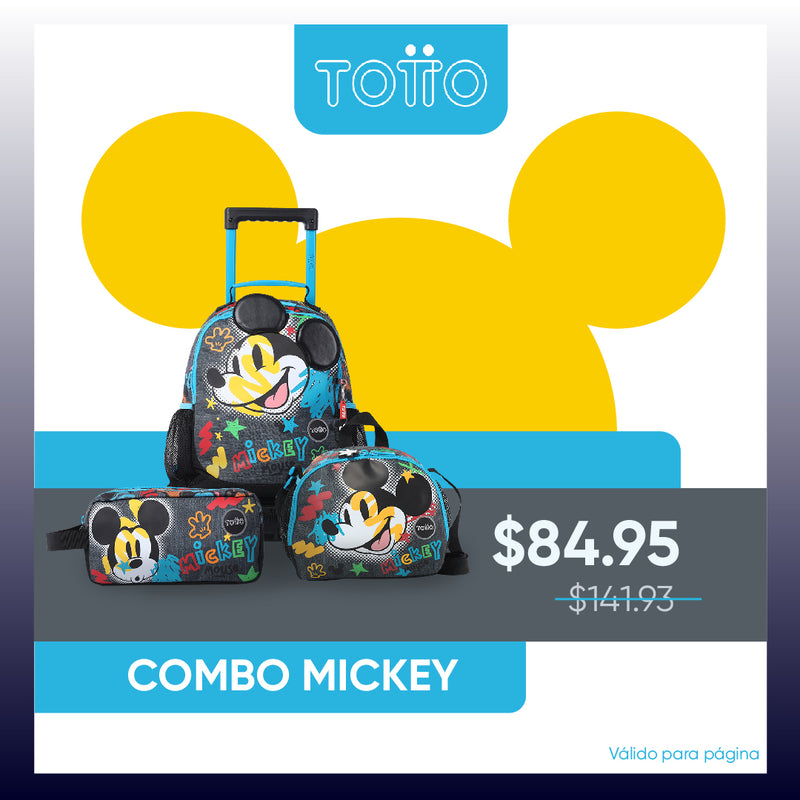 COMBO ESCOLAR MICKEY