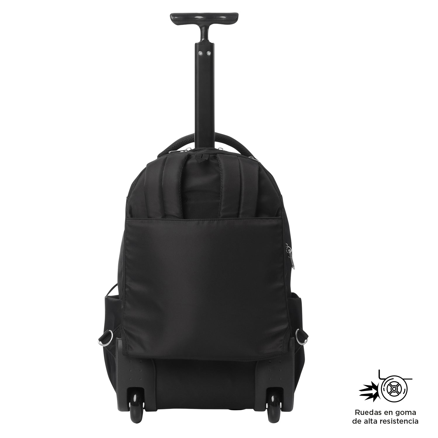 Morral de ruedas para Mujer Trolley color Negro