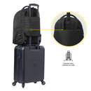 Morral de ruedas para Mujer Trolley color Negro