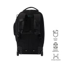 Morral de Viaje con Ruedas Deploy Grande Negro