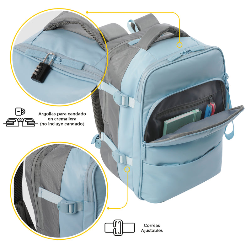 Morral de Viaje Mediano Trip Verde