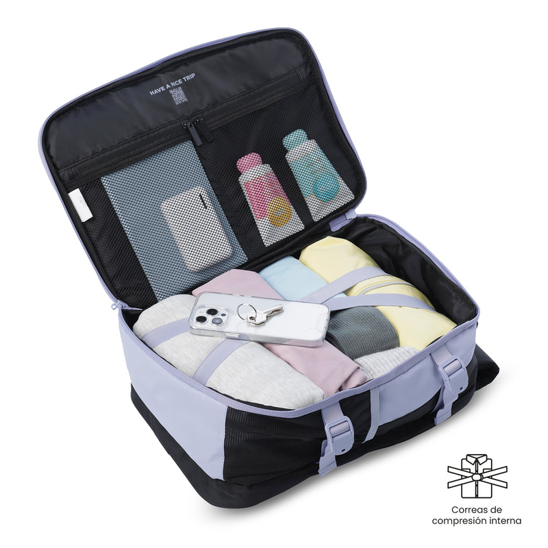 Morral de Viaje Mediano Trip Morado