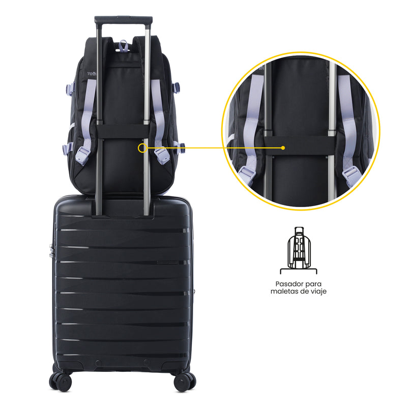 Morral de Viaje Mediano Trip Morado