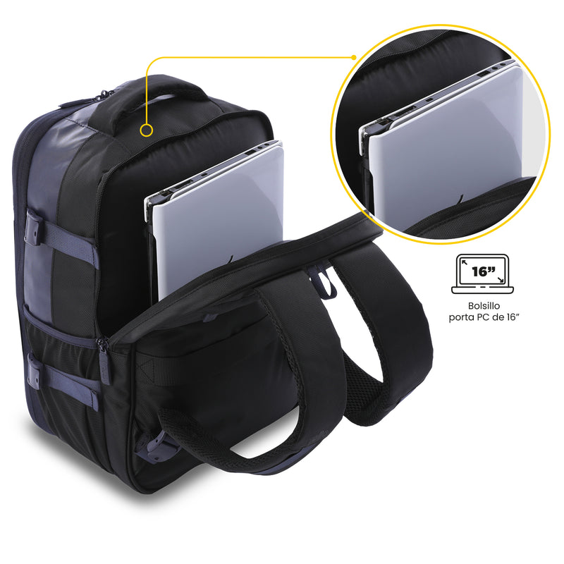 Morral de Viaje Mediano Trip Azul