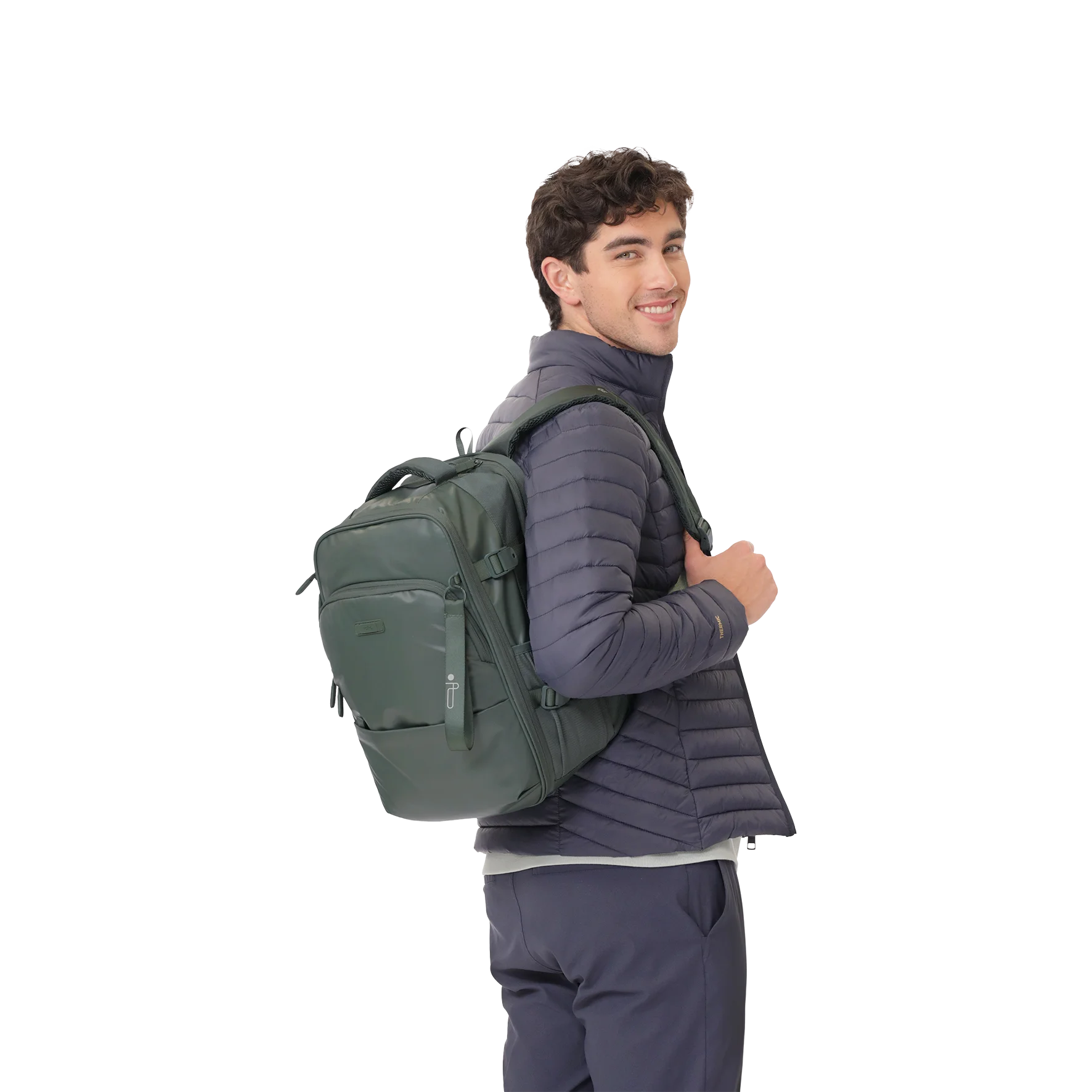 Morral Viajero Mediano Trip Verde