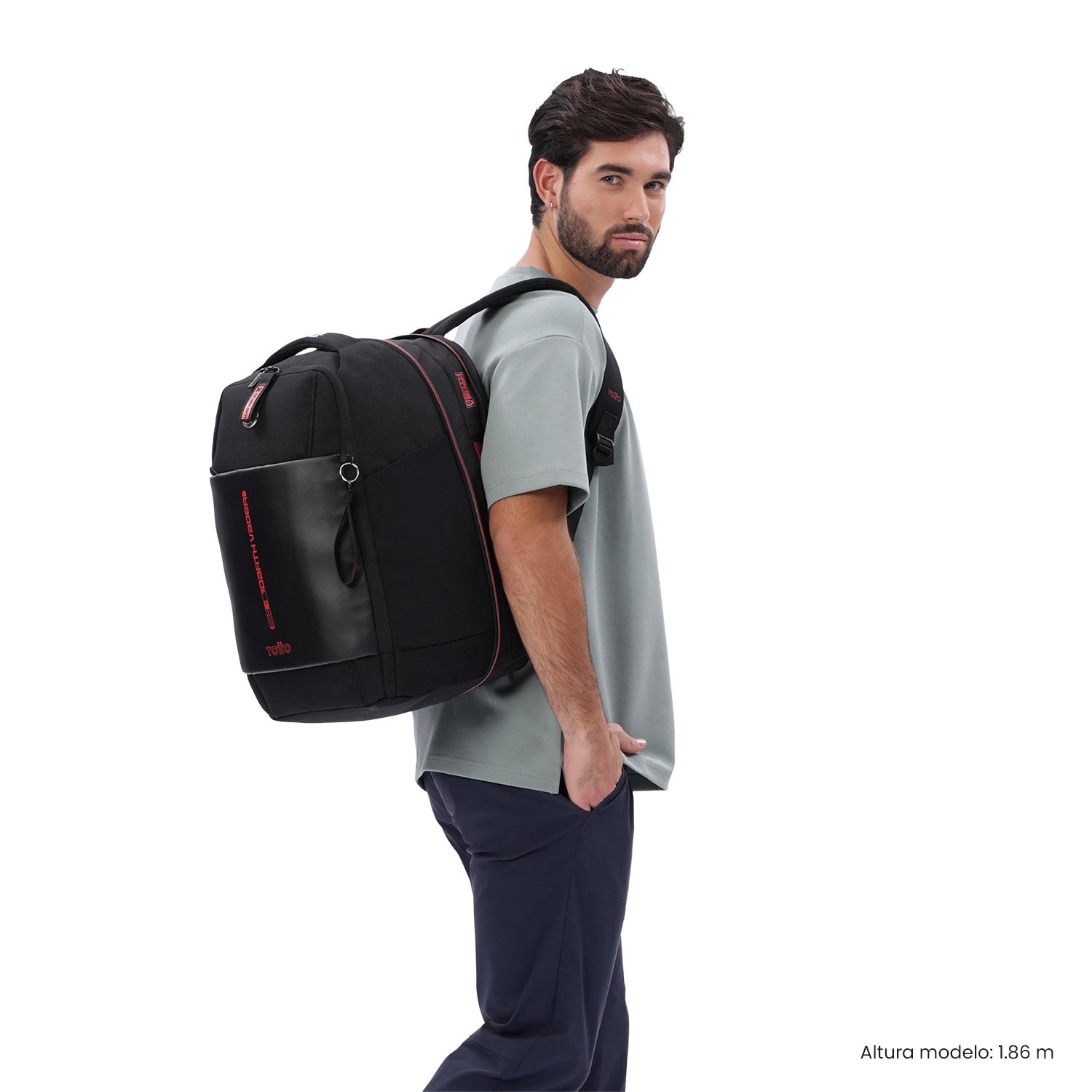 Morral de Viaje Grande Darth Vader Travel Negro