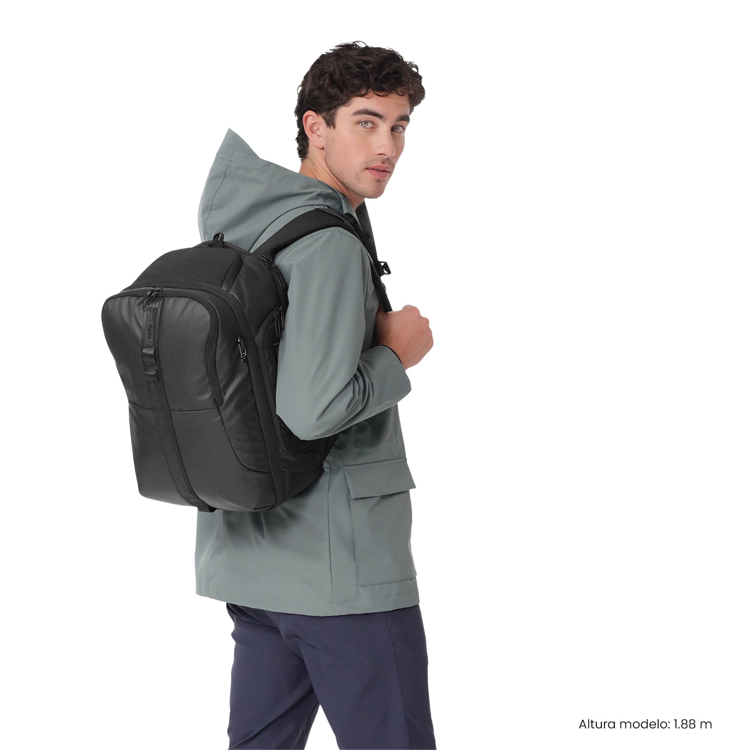 Morral de Viaje Grande Deploy Travel Negro