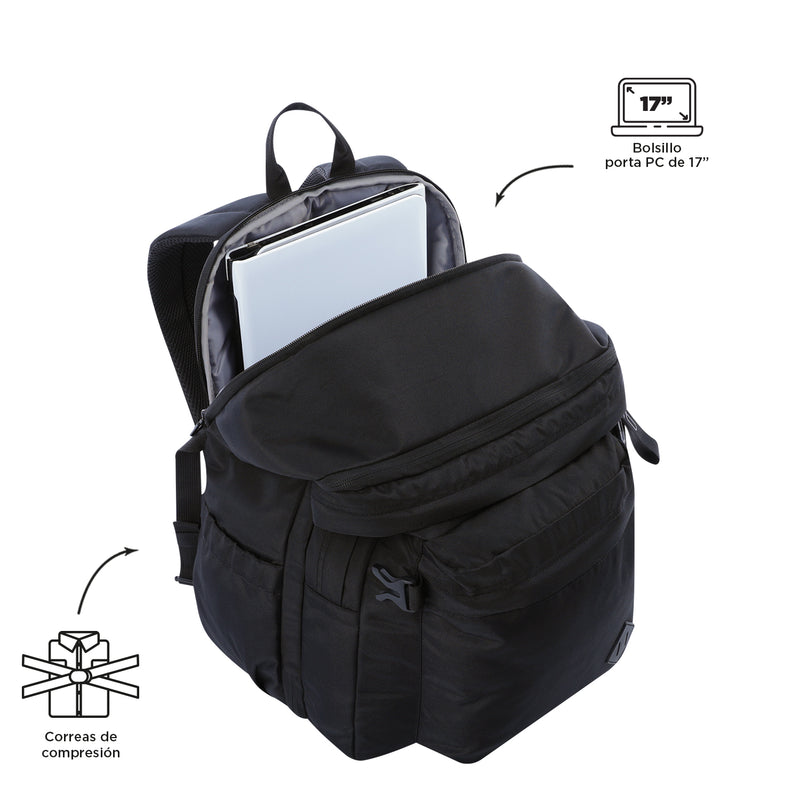 Morral de Viaje Easy L color Negra