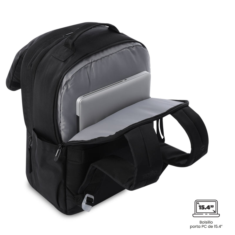 'Morral de Viaje Grande Elan Travel Negro