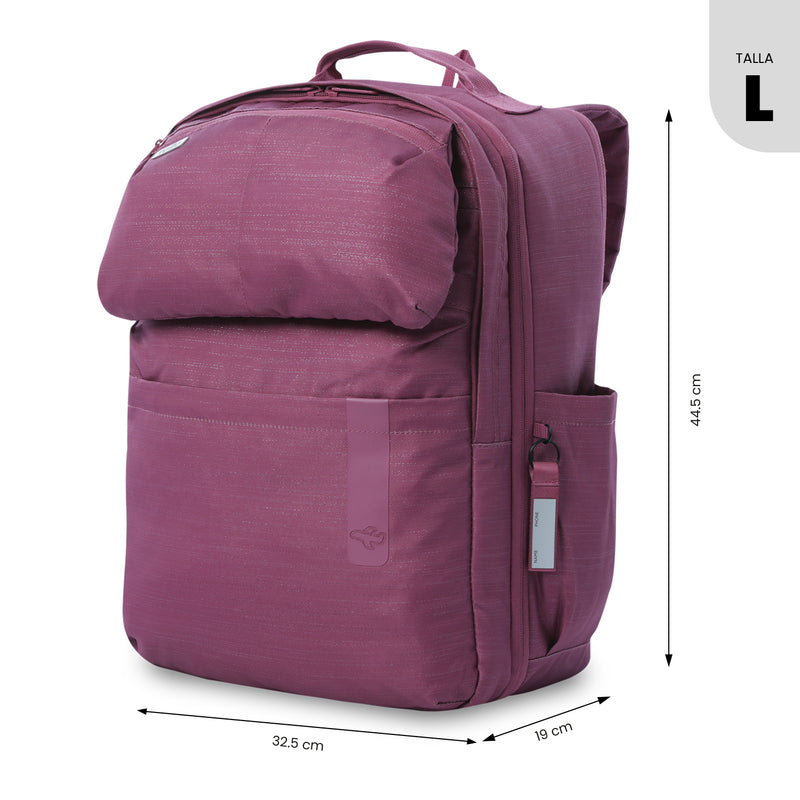'Morral de Viaje Grande Elan Travel Shiny Rosado
