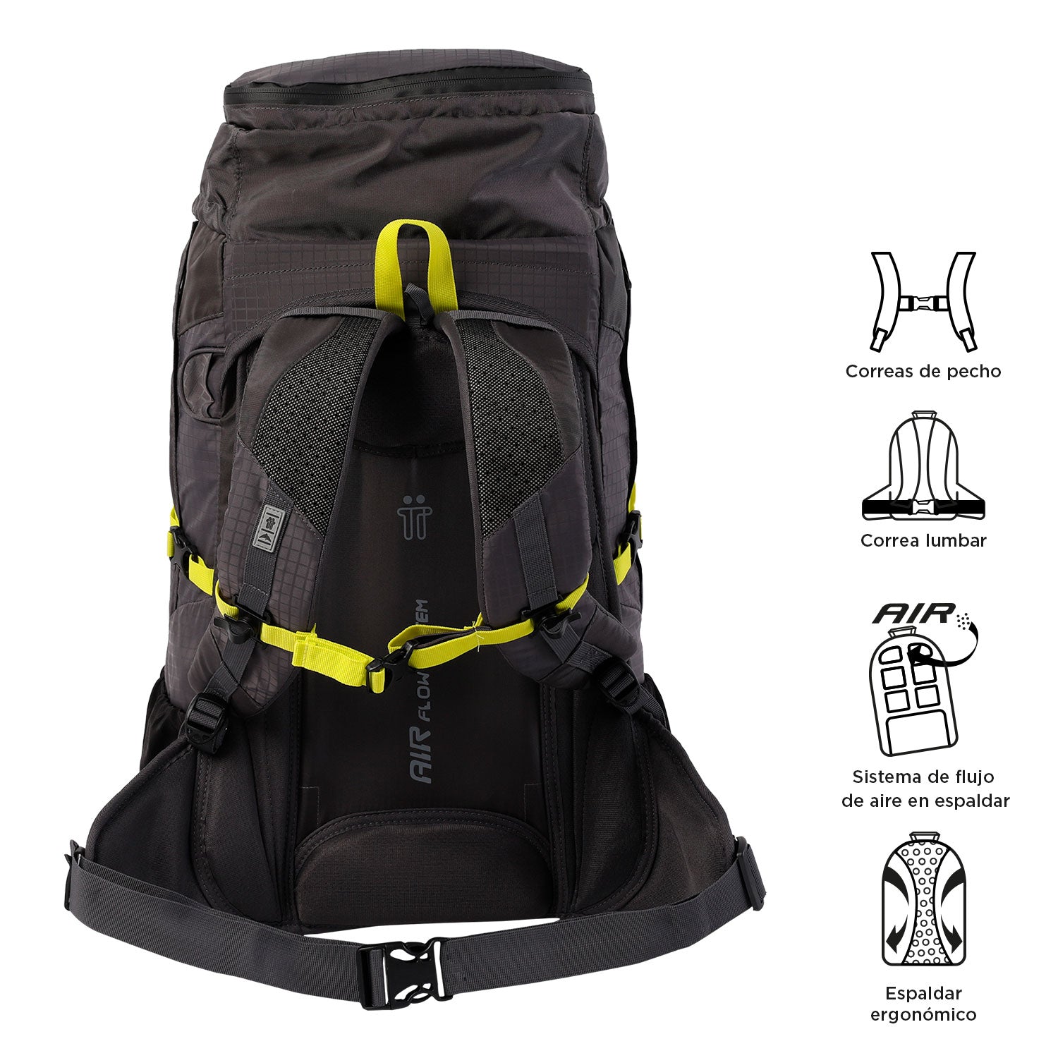 Maleta Viaje Mediana Summit 46 Gris