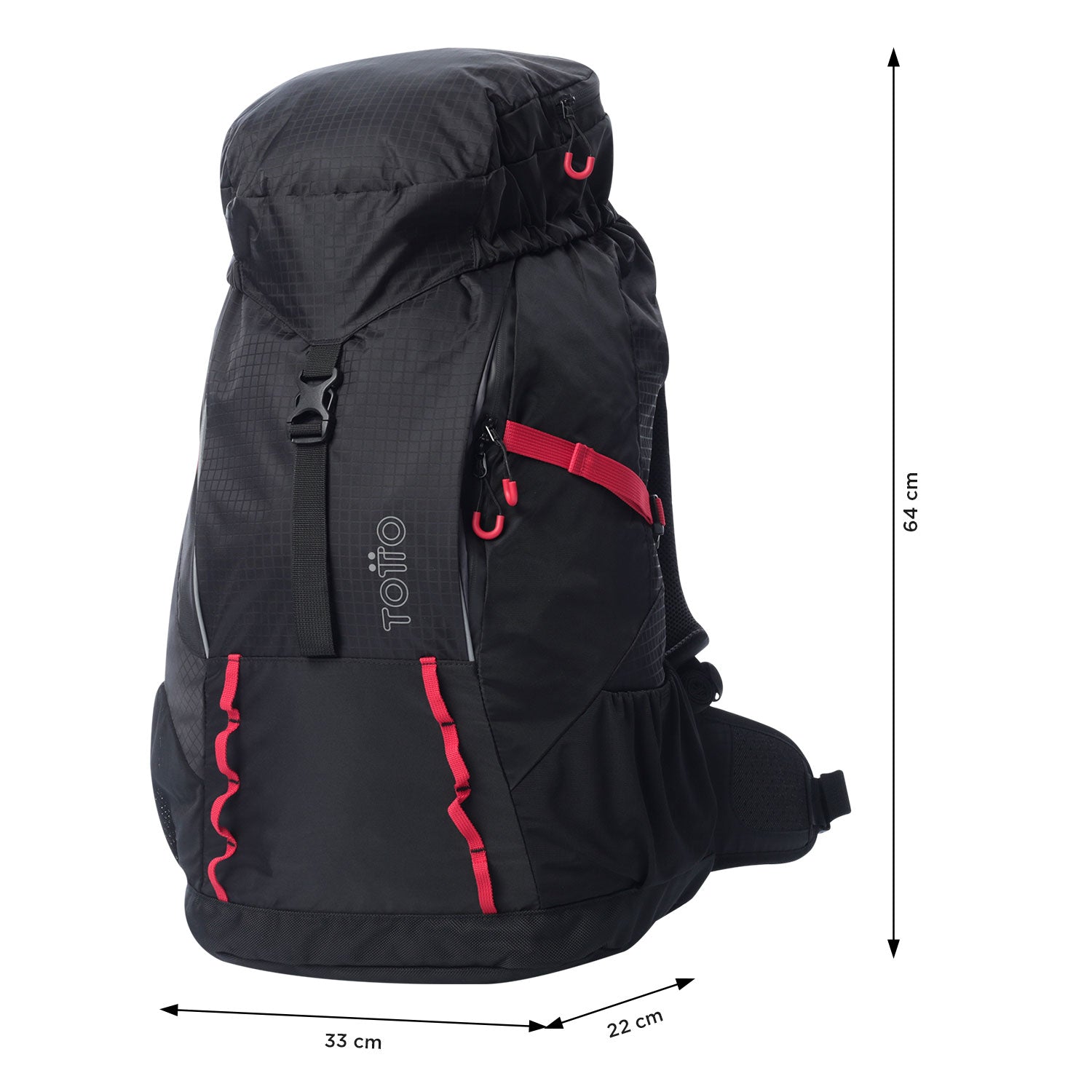 Morral de Viaje Summit 45 M Negra – Totto Panamá