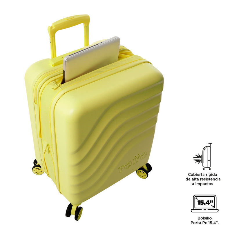 Maleta de Cabina 360 Bazy+ de 10 kilos Amarillo