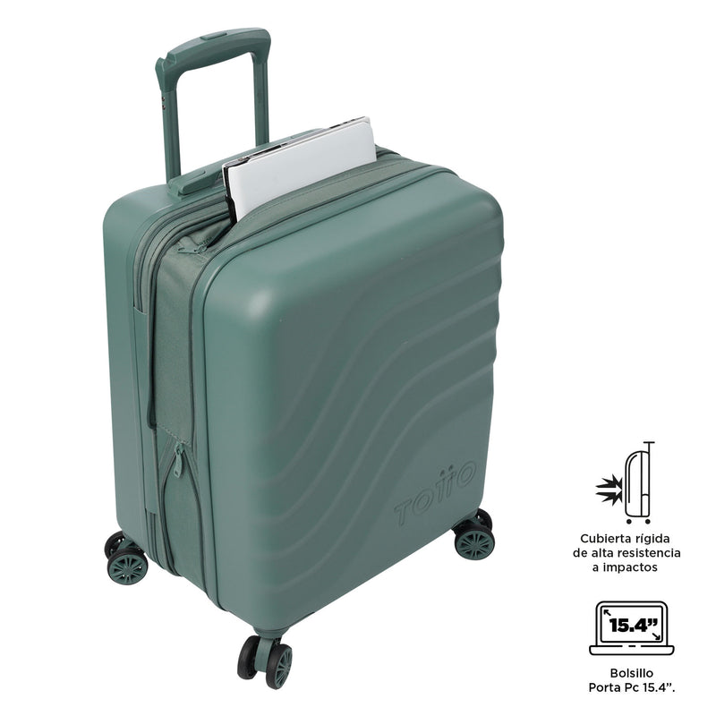 Maleta de Cabina 360 Bazy+ de 10 kilos Amarillo