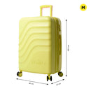Maleta de 23 Kg 360 Bazy+ Mediana Amarillo