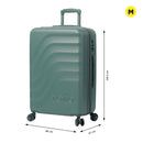 Maleta de 23 Kg 360 Bazy+ Mediana Amarillo