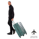 Maleta de Viaje Grande 360 Bazy+ Bodega Azul