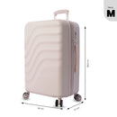 'Maleta de Viaje Mediana 360 Bazy+ 2.0 Rosada