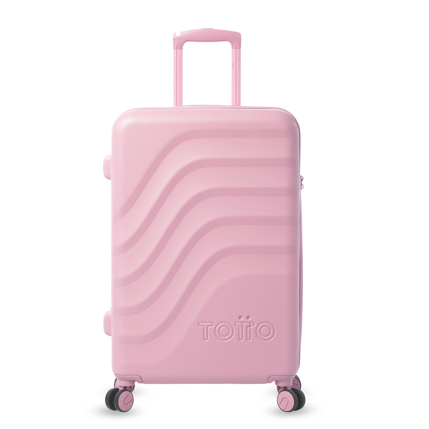 BLANC..B0014 47口23-145 ROSY BRN / L.BRN Maleta de Viaje Mediana 360 Bazy + 2.0 Hasta 23 kilos Rosada