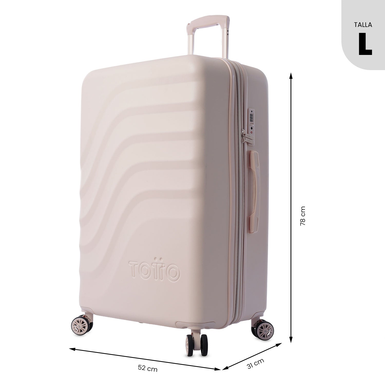 'Maleta de Viaje 23 Kg 360 Bazy+ 2.0 Bodega Rosada