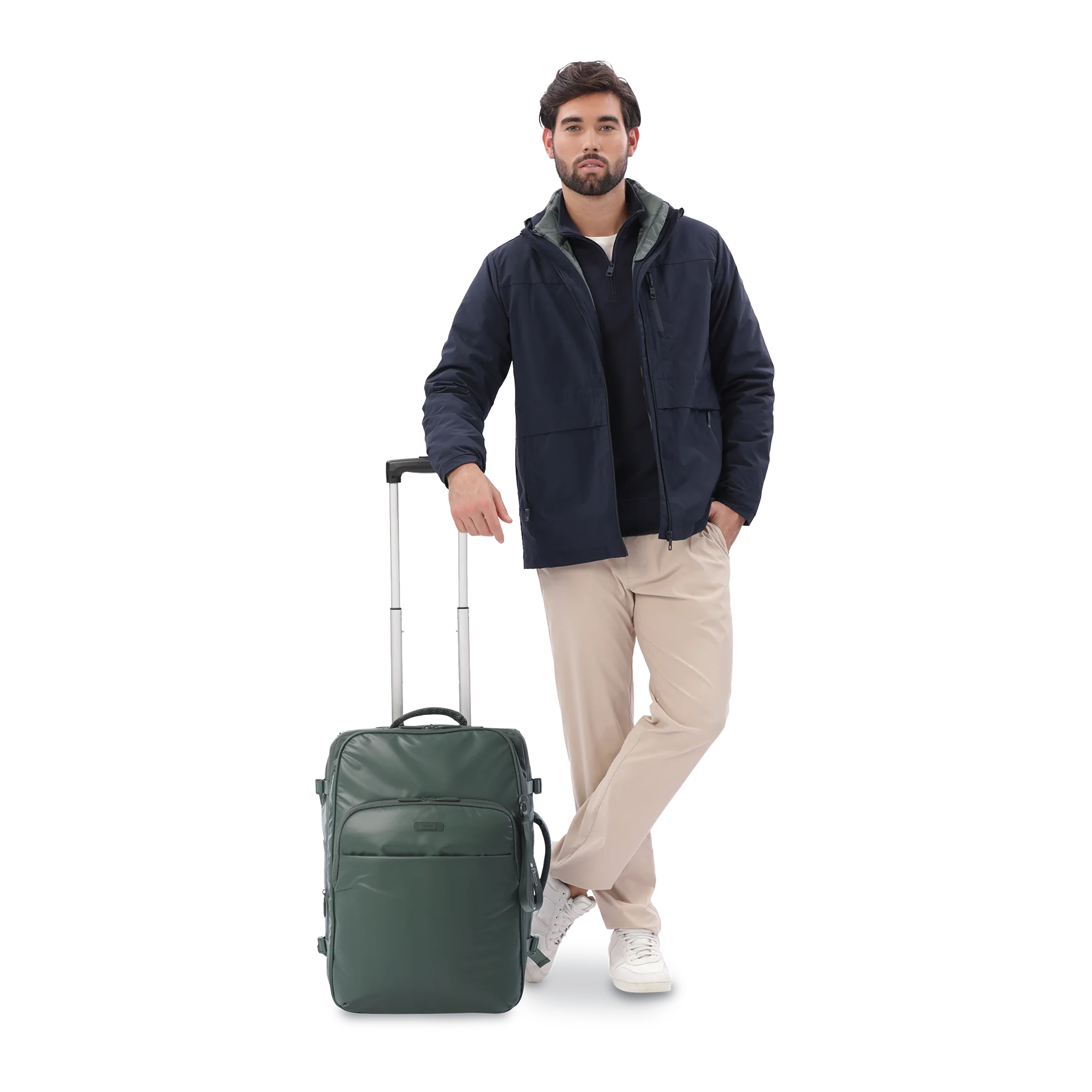 Maleta de 10 kilos 360 Liviana Pequeña Verde