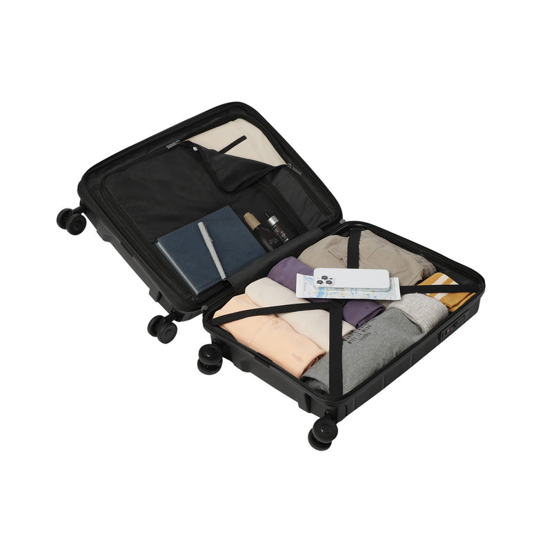 Maleta de 23 Kg 360 Glide Mediana Negro
