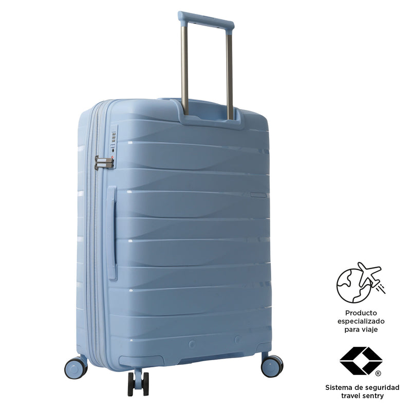 Maleta de 23 Kg 360 Glide Mediana Negro