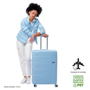 Maleta de Viaje Grande 360 Glide Bodega Azul