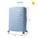 Maleta de Viaje Grande 360 Glide Bodega Azul