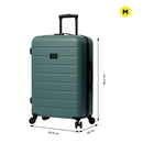 Maleta de 23 Kg 360 Harbor Mediana Rosada