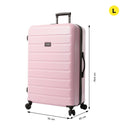 Maleta de Viaje Grande 360 Harbor Bodega Negro