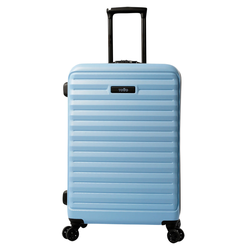 Maleta de 23 Kg 360 Helios Mediana Rosasda