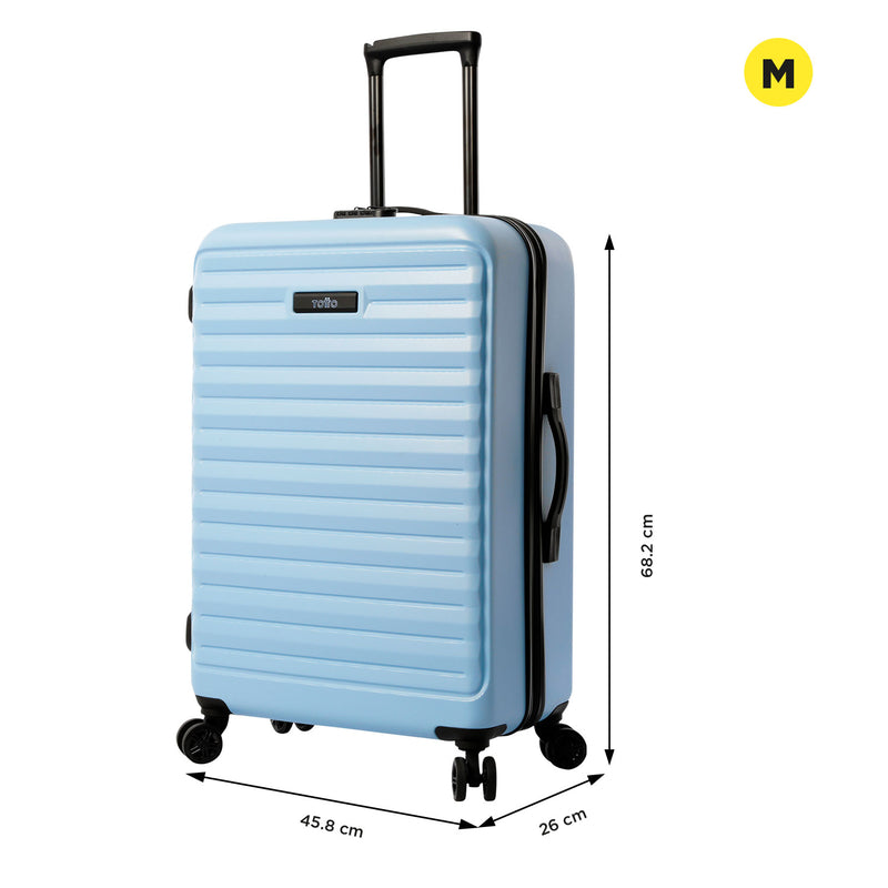 Maleta de 23 Kg 360 Helios Mediana Rosasda