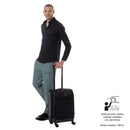 Maleta de Cabina 360 Jetstream de 10 kilos Negra