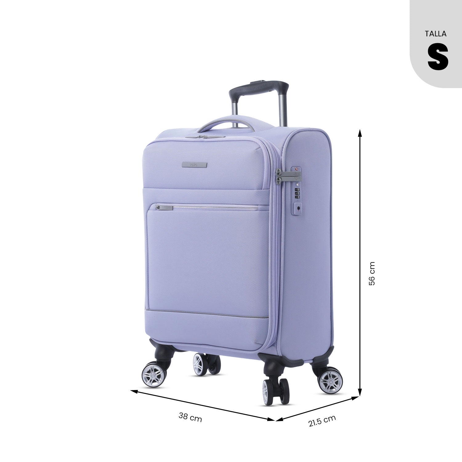 Maleta de 10 kilos 360 Liviana Pequeña Morada